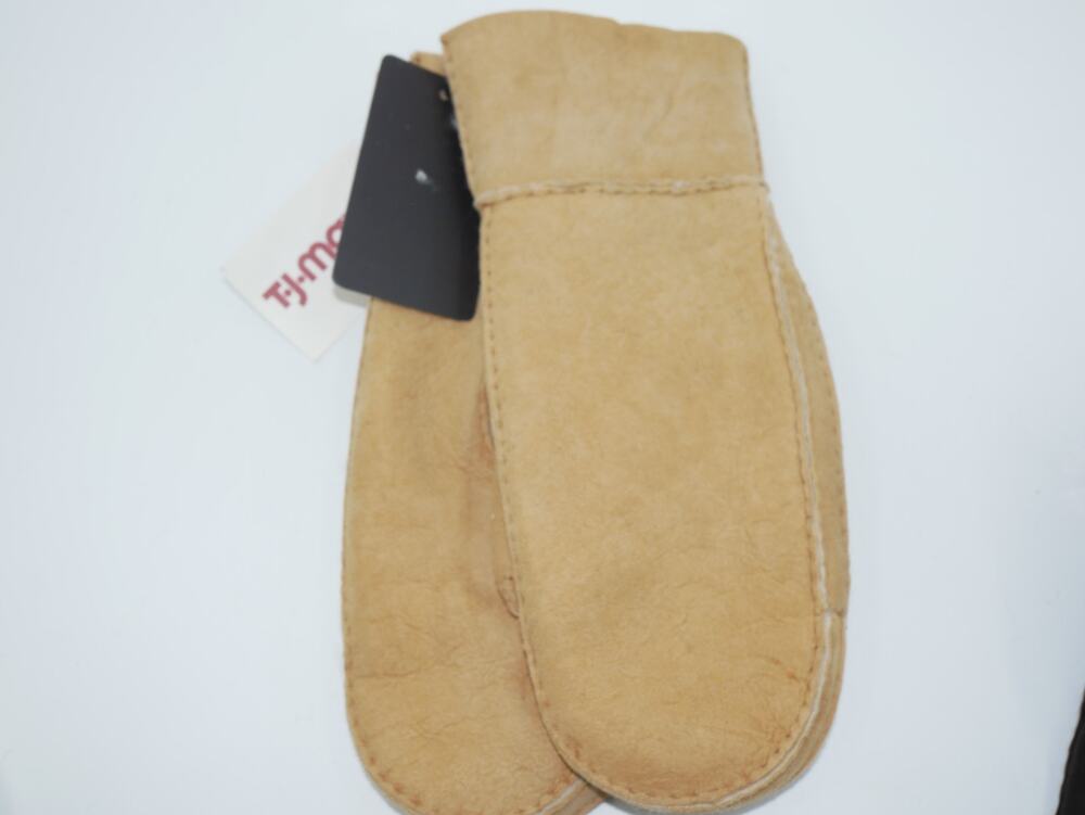 Genuine Shearling Sheepskin Leather Mittens Size M - L Altare New